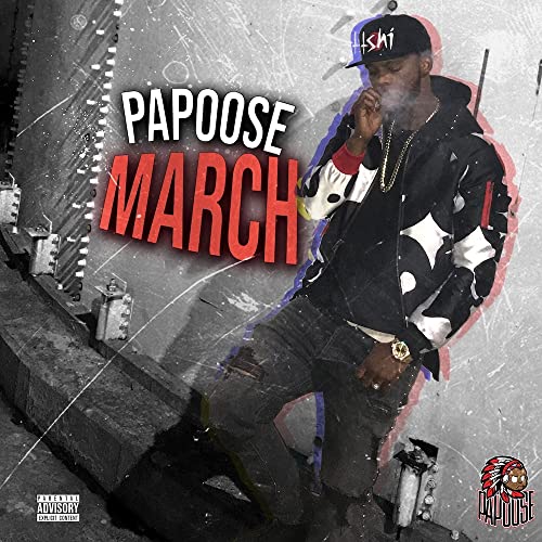 Papoose album cover featuring a rapper in a patterned jacket.