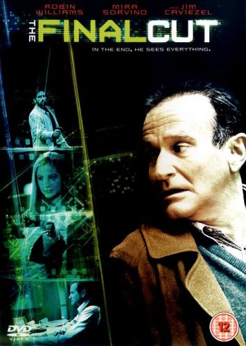 DVD cover for The Final Cut featuring Robin Williams with smaller inset character scenes.