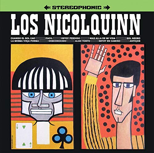 CD cover: abstract portrait with playing cards, red and orange tones.