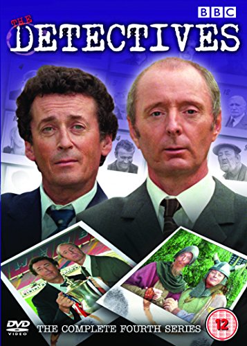 DVD cover for The Detectives Series 4 featuring two men and scene photos.