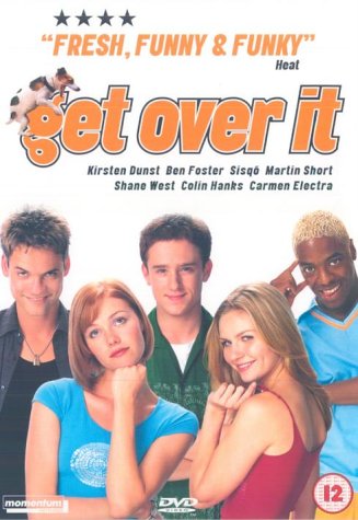 Get Over It" DVD cover featuring a group of young actors.
