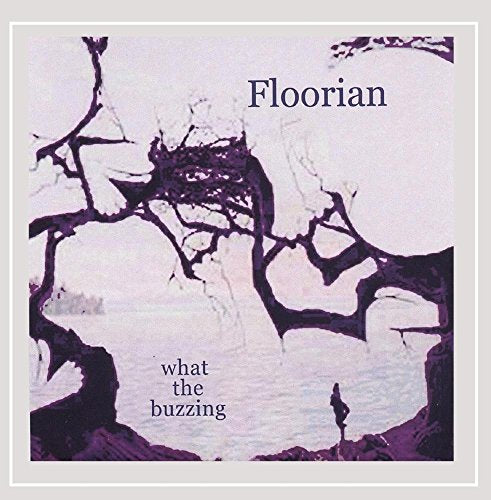 CD cover with abstract purple tree branches against a pale background.