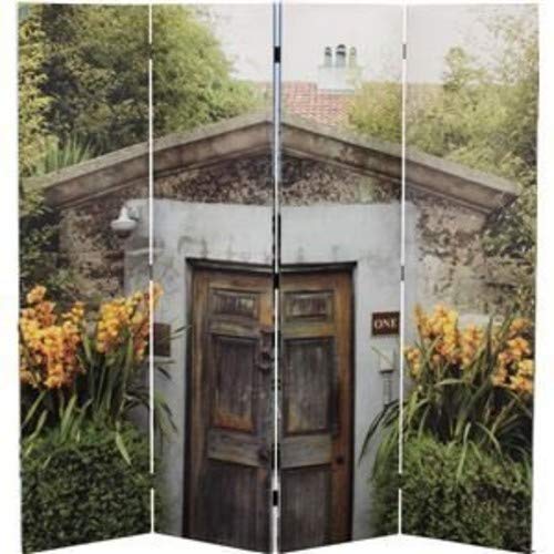 CD case featuring a weathered stone building with a wooden door.