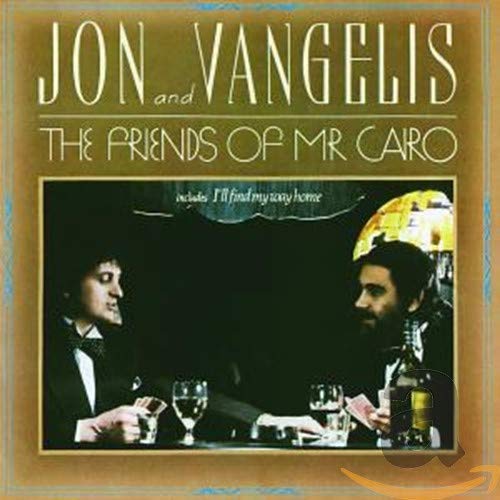 CD cover for Jon & Vangelis’ “The Friends Of Mr Cairo” album.