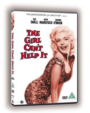 DVD cover for "The Girl Can't Help It" featuring Jayne Mansfield.