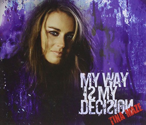 CD cover featuring Tina Maze with purple and white text.