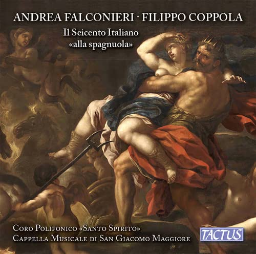 CD cover featuring a dramatic Baroque painting of figures in struggle.