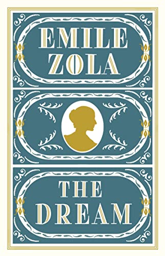 Book cover for Émile Zola’s “The Dream” with ornate gold detailing.
