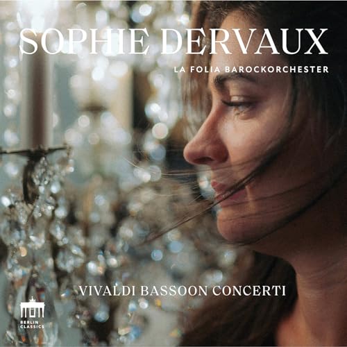 CD cover featuring a portrait of Sophie Dervaux, a classical musician.