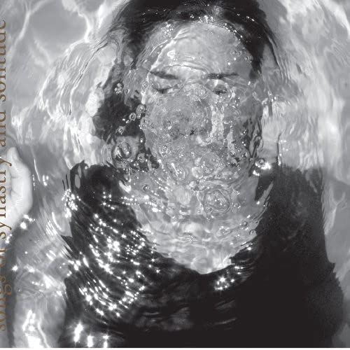Submerged face in water, album cover for Jessica Pavone’s CD.