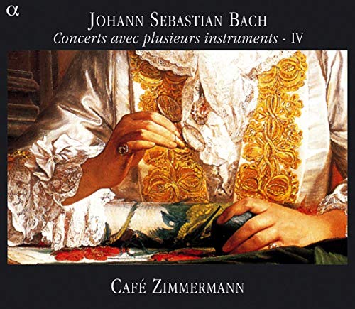 CD cover for Bach’s “Concerts Avec Plusieurs Instruments, Vol. 4” by Café Zimmermann.