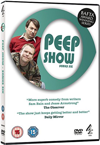 Peep Show" Series 6 DVD cover featuring Mark and Jez looking at the viewer.