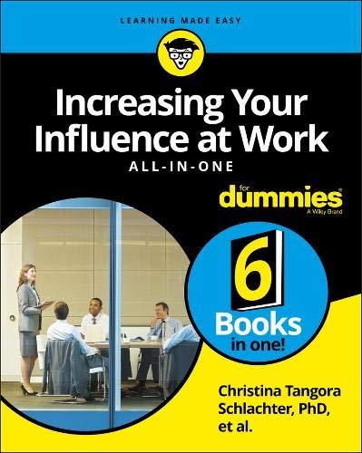 Book cover: "Increasing Your Influence at Work All-In-One For Dummies.