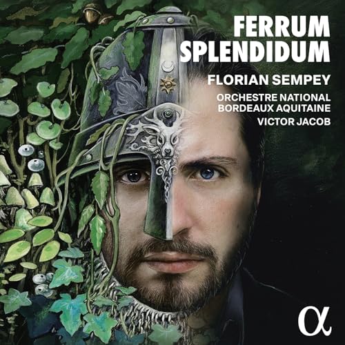 CD cover: man with helmet amidst foliage, text "Ferrum Splendidum".