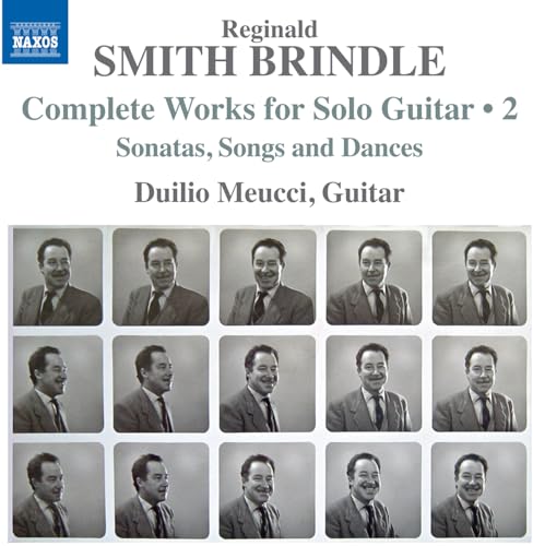 CD cover featuring a grid of black and white portraits of Reginald Smith Brindle.