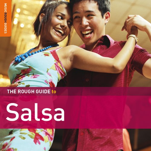 Couple dancing salsa, CD cover for “The Rough Guide to Salsa.”