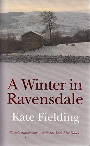 Book cover: snowy landscape, stone barn, and title "A Winter in Ravensdale.