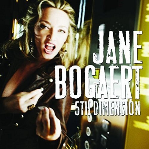 CD cover for Jane Bogaertās ā5th Dimensionā featuring a blonde woman.