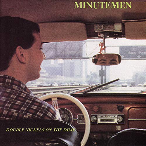 Vinyl record of The Minutemen album “Double Nickels on the Dime.”