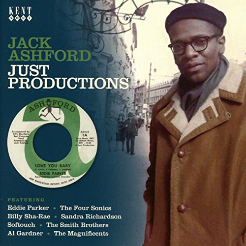 CD cover featuring Jack Ashford, a record label logo, and artist names.