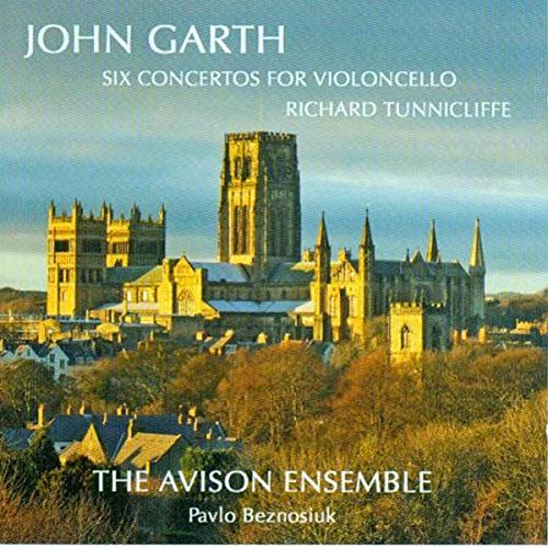 CD cover: stone castle and text listing composers and performers.