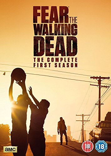Fear The Walking Dead" Season 1 DVD cover with silhouetted figures.