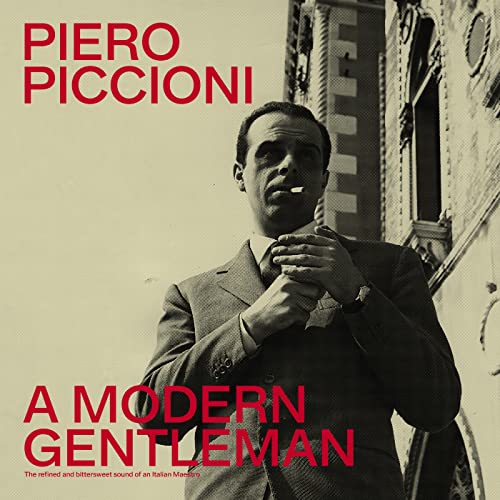 Vinyl record cover featuring a suited man with a cigarette.