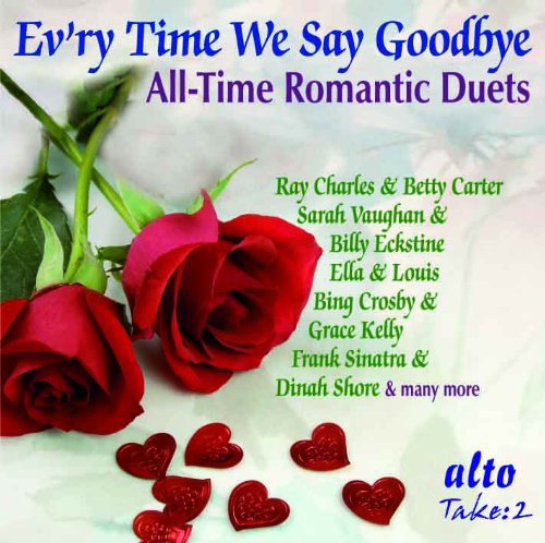 CD cover with red roses, hearts, and artist names listed.