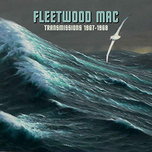 Fleetwood Mac album cover: stormy ocean with a soaring seabird.