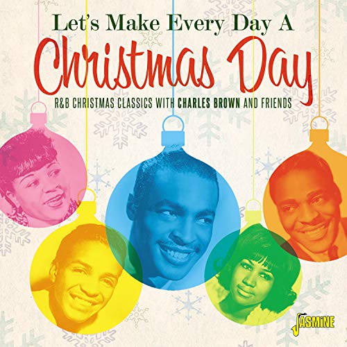 CD cover featuring portraits of R&B artists in colorful ornaments.