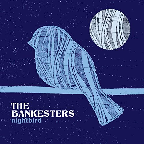 CD cover: blue bird illustration against a dark blue, speckled background.
