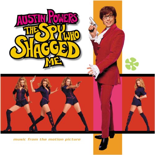 Austin Powers soundtrack CD cover featuring Dr. Evil and dancing women.