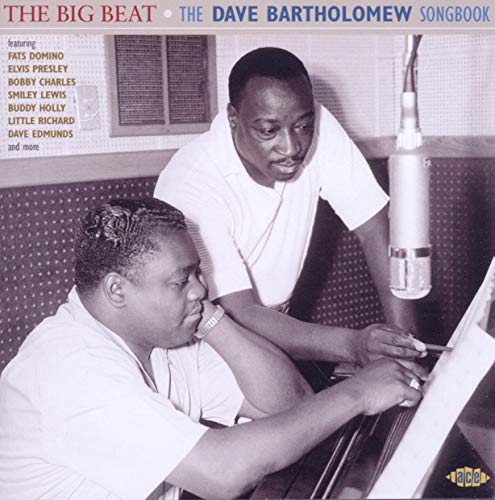 CD cover featuring Dave Bartholomew at a piano with a microphone.