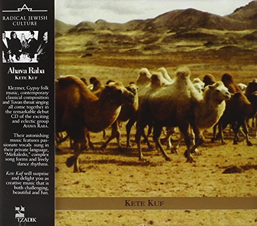 CD cover featuring a herd of camels against a mountainous landscape.