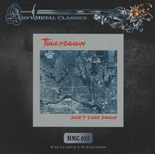 CD cover for “Touchdown - Don’t Look Down” featuring a dragon and aerial view.