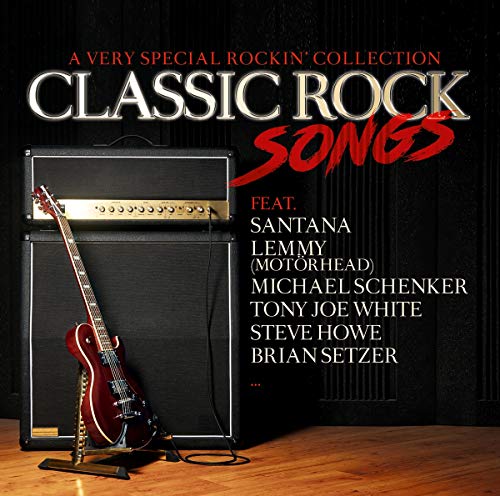 CD cover featuring a red electric guitar leaning against a black amplifier.