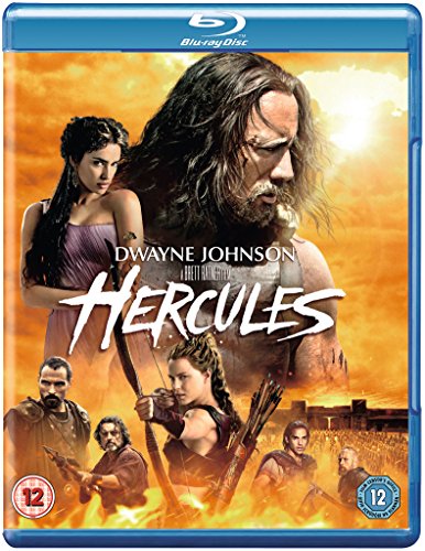 Hercules DVD cover featuring Dwayne Johnson and a woman with a bow.
