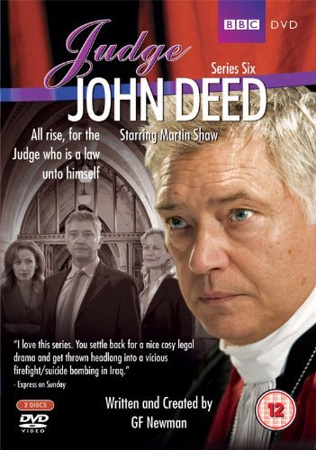 DVD cover for "Judge John Deed" Series 6, featuring Martin Shaw.