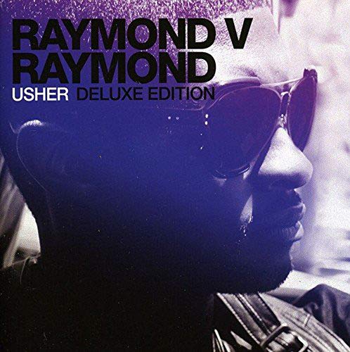Usher’s “Raymond V Raymond” deluxe edition album cover with a portrait of the artist.