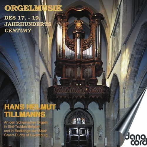 CD cover featuring a large, ornate pipe organ inside a stone church.