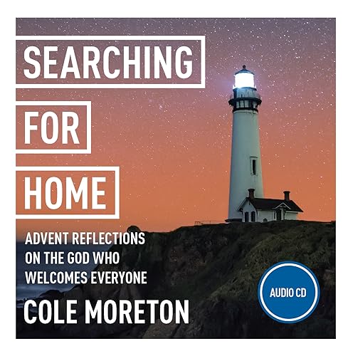 CD cover with lighthouse against a starry, pink and purple sky.