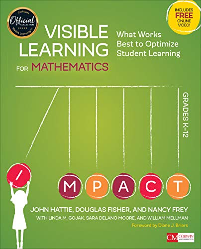 Visible Learning for Mathematics, Grades K-12 (Corwin Mathematics Series)