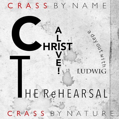 Album cover for Crass’ “Christ Alive! The Rehearsal” vinyl record.