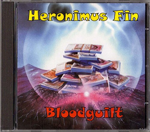 CD case for Heronimus Fin’s “Bloodguilt” album, showing playing cards.