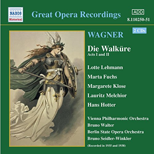 CD cover for Wagner’s “Die Walküre” featuring a Valkyrie illustration.