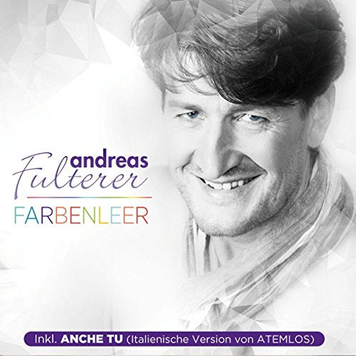 CD cover for Andreas Fulterer’s “Farbenleer” featuring a portrait of the artist.