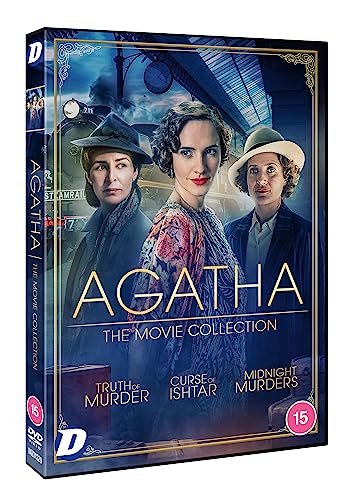 DVD cover for “Agatha The Movie Collection” featuring three women.