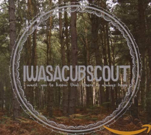 CD cover with forest image and text: “I Was A Cub Scout.”