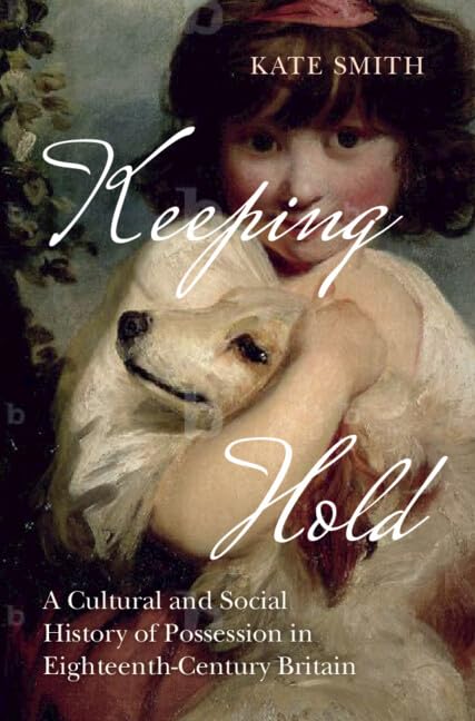 Book cover: child embracing a dog, title “Keeping Hold” in script.
