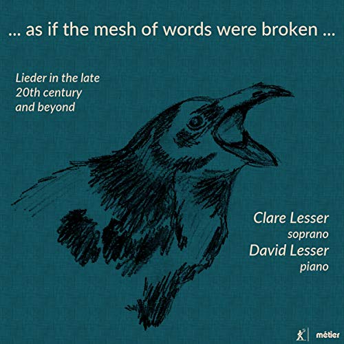 CD cover featuring a charcoal-style drawing of a crow on a teal textured background.